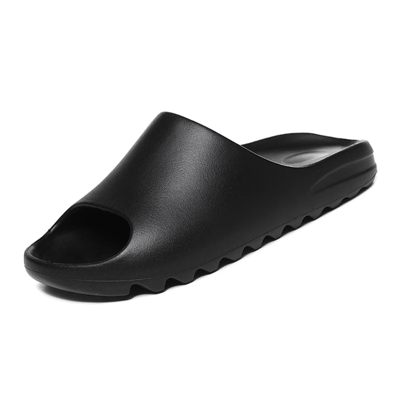 VIBE SLIDES - Unisex para mujeres y hombres, zapatillas bonitas de fondo grueso, plataforma, tacón grueso, sala de estar, baño, toboganes, antideslizantes, tendencia, zapatos de diseñador