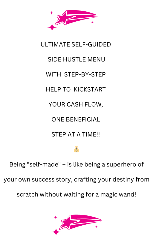 XCLUSIVE VENDOR LIST & SELF-MADE SIDE HUSTLE BUNDLE