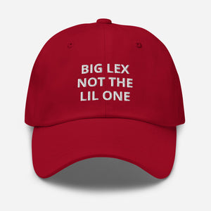 big lex - camo khaki red black pink - chino cotton twill hat cap cranberry