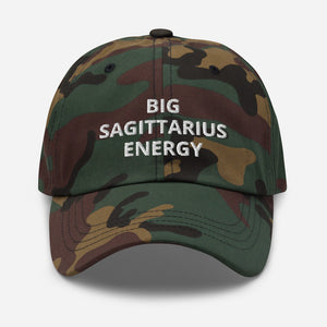 sagittarius- camo khaki pink black red chino cotton twill - zodiac hat cap green camo