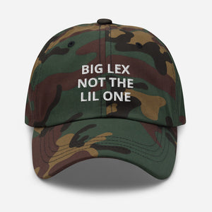 big lex - camo khaki red black pink - chino cotton twill hat cap green camo