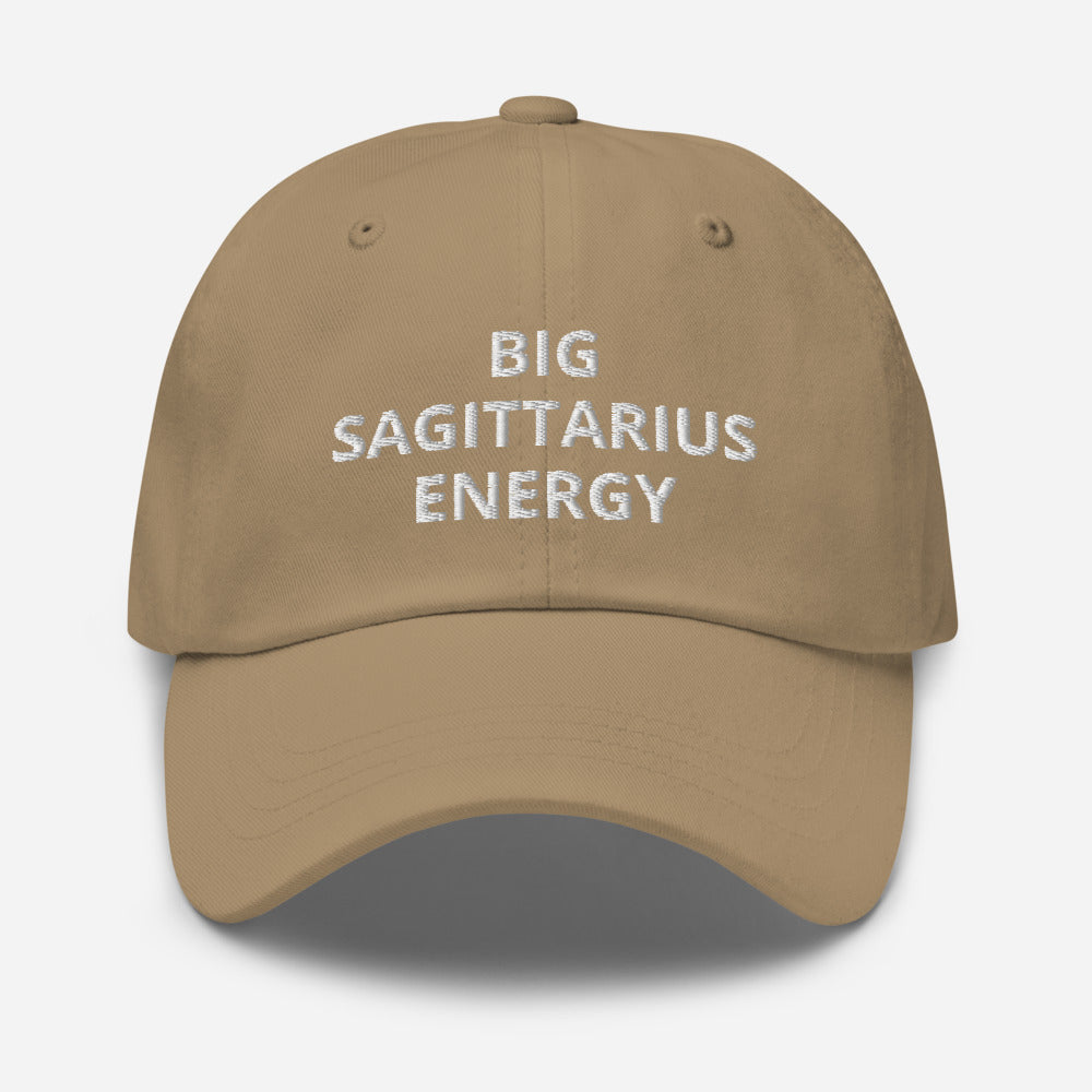 sagittarius- camo khaki pink black red chino cotton twill - zodiac hat cap khaki