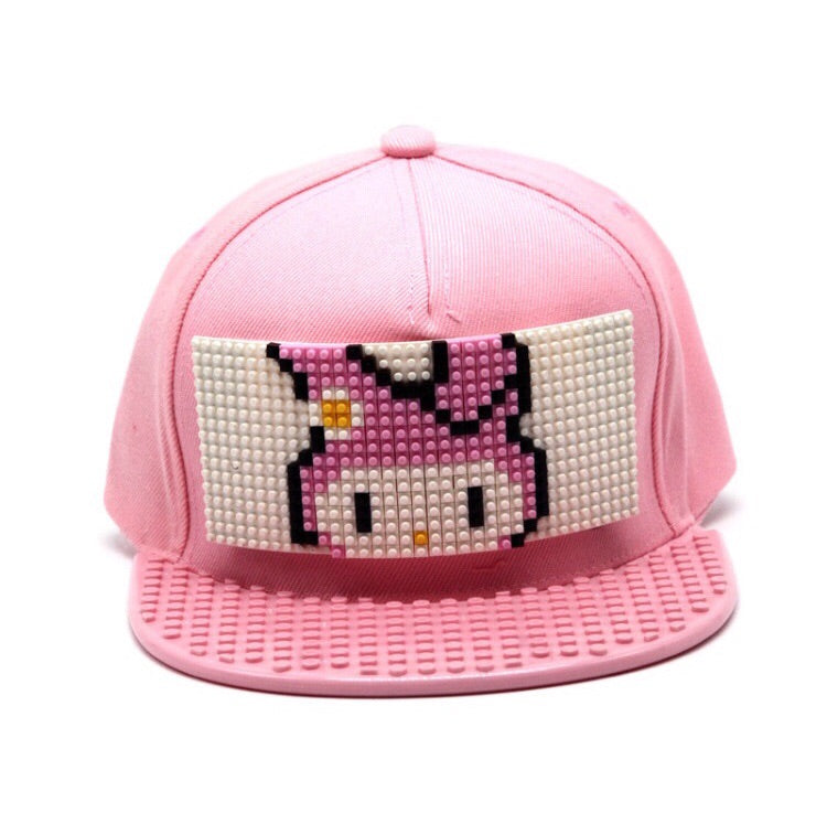 cartelcapz™️ lego hats! diy! pink lego!