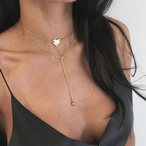 17km new multilayer cross gold pendant necklaces for women punk letter choker necklace 2020 fashion words jewelry party gift cs50704