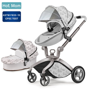 baby stroller 3 in 1,hot mom travel system high land-scape stroller with bassinet in 2020 folding carriage for newborns baby