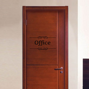 room/door - decals - sign/decor - vinyl 2 office