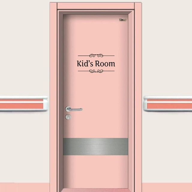 room/door - decals - sign/decor - vinyl 4 kids room