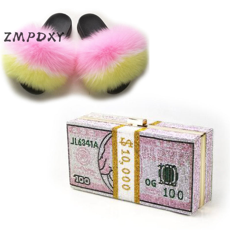 money bag slide set - what color you picking? matching shoe!