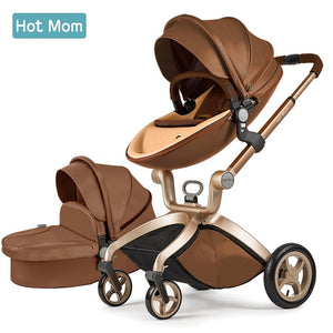 baby stroller 3 in 1,hot mom travel system high land-scape stroller with bassinet in 2020 folding carriage for newborns baby