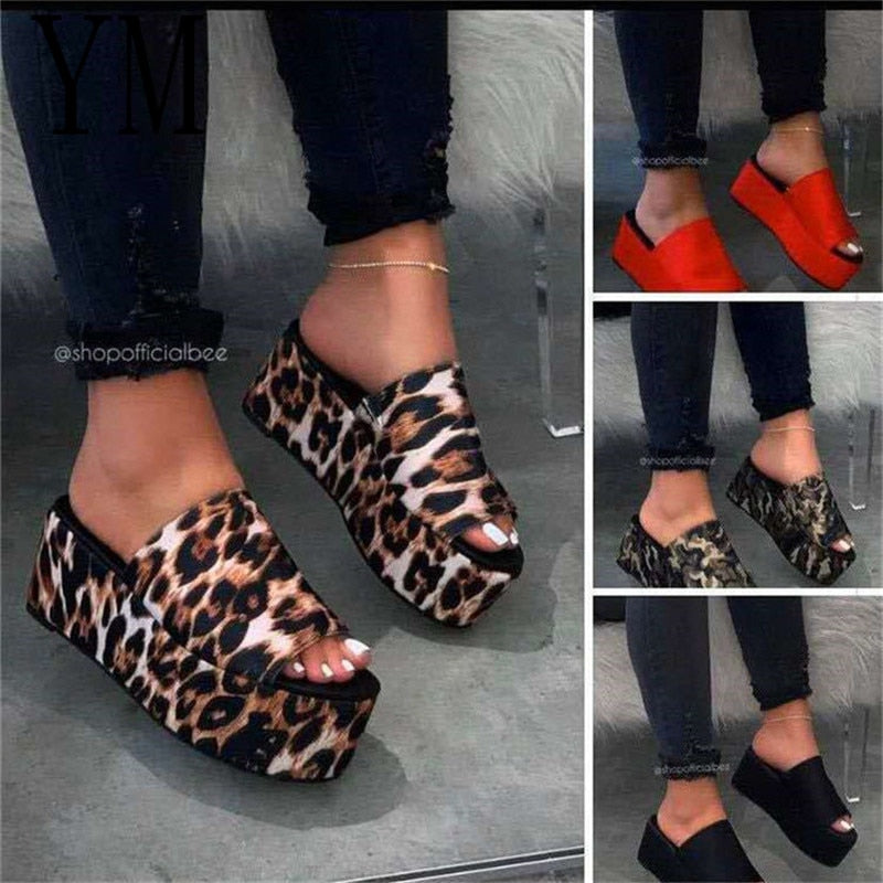 platform summer - sandals women wedges shoes pumps high heels sandals flip flop chaussures femme platform sandals sandalia feminina new