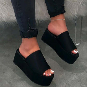 platform summer - sandals women wedges shoes pumps high heels sandals flip flop chaussures femme platform sandals sandalia feminina new