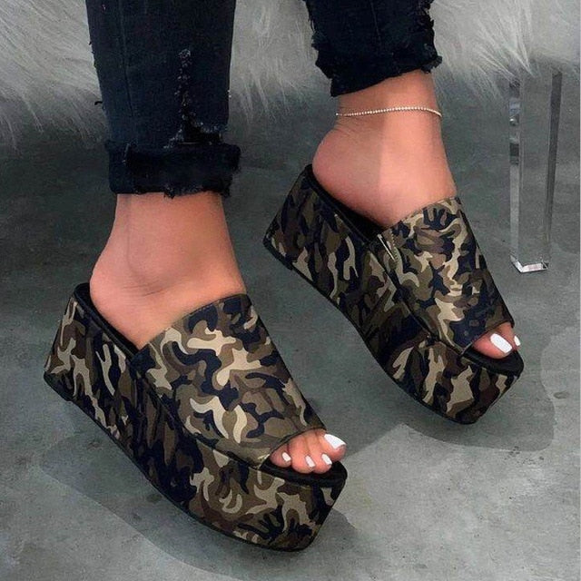 platform summer - sandals women wedges shoes pumps high heels sandals flip flop chaussures femme platform sandals sandalia feminina new