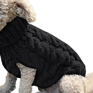 winter dog clothes puppy knitting warm wool outfit pet clothing for small medium chihuahua dogs teddy french bulldog clothes