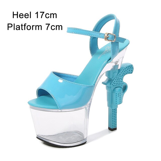 pistolheel - pretty professional dancer shoes -