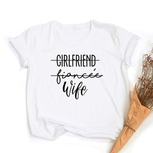 girlfriend fiance wife- t-shirt future mrs tee engagement fiance  bachelorette party top casual