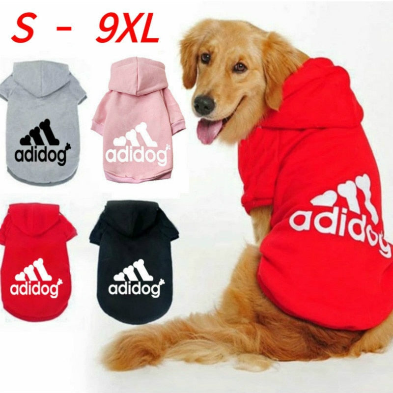 winter pet dog hoodie clothes for medium large dogs,fleece warm hooded jacket sweatshirt,labrador french bulldog coat clothing