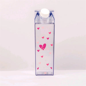 pretty cartons - thirsty? tall carton, water/drink bottle/cup - creative/transparent #pretty