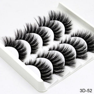 xclusive lashes - 3d minklashes natural false eyelashes dramatic fluffy soft wispy volume eyelash makeup