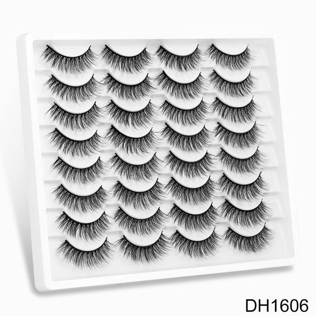 xclusive lashes - 3d minklashes natural false eyelashes dramatic fluffy soft wispy volume eyelash makeup