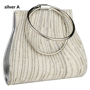 woman evening bag diamond rhinestone clutch crystal day lady wallet wedding purse party banquet silver handbags clutches tote silver a