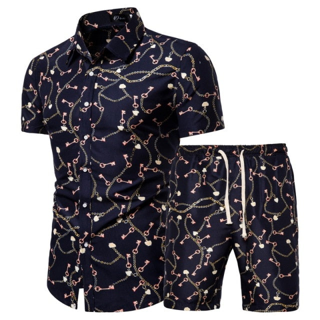 xclusive men’s - casual/printed - men/two piece