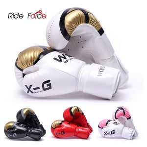 boxing gloves!   men women karate muay thai guantes de boxeo free fight mma sanda training adults kids equipment