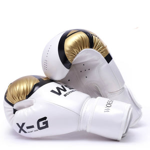 boxing gloves!   men women karate muay thai guantes de boxeo free fight mma sanda training adults kids equipment