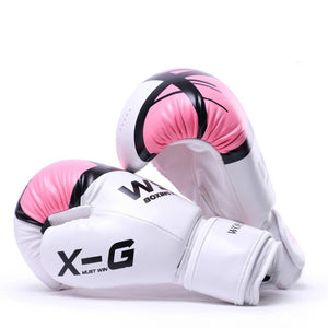 boxing gloves!   men women karate muay thai guantes de boxeo free fight mma sanda training adults kids equipment