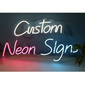 custom text/name - led neon sign - any occasion/room decor!