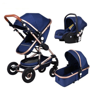 babyfond baby stroller 3 in 1 travel system high landscape carriages with bassinet luxury travel pram for newborn baby