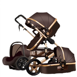 babyfond baby stroller 3 in 1 travel system high landscape carriages with bassinet luxury travel pram for newborn baby