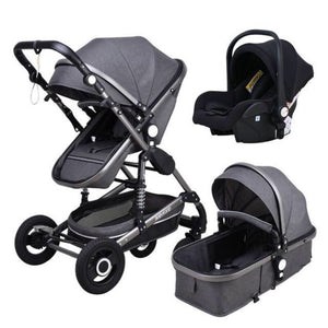 babyfond baby stroller 3 in 1 travel system high landscape carriages with bassinet luxury travel pram for newborn baby