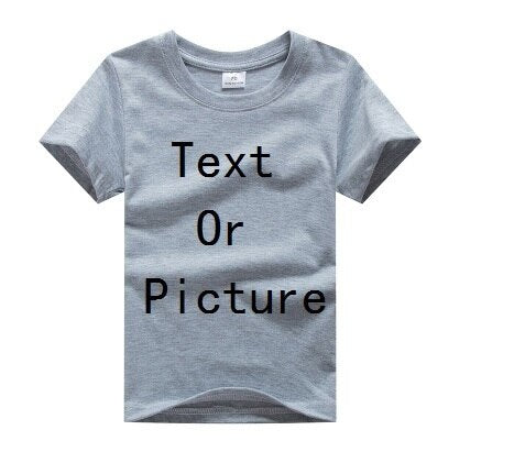 custom text/logo - kids tshirt