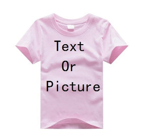 custom text/logo - kids tshirt