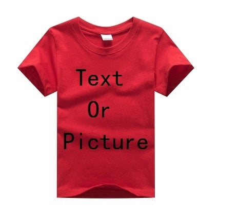 custom text/logo - kids tshirt