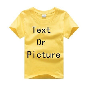 custom text/logo - kids tshirt