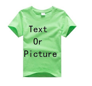 custom text/logo - kids tshirt