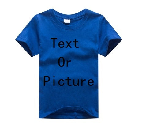 custom text/logo - kids tshirt