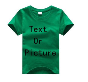 custom text/logo - kids tshirt